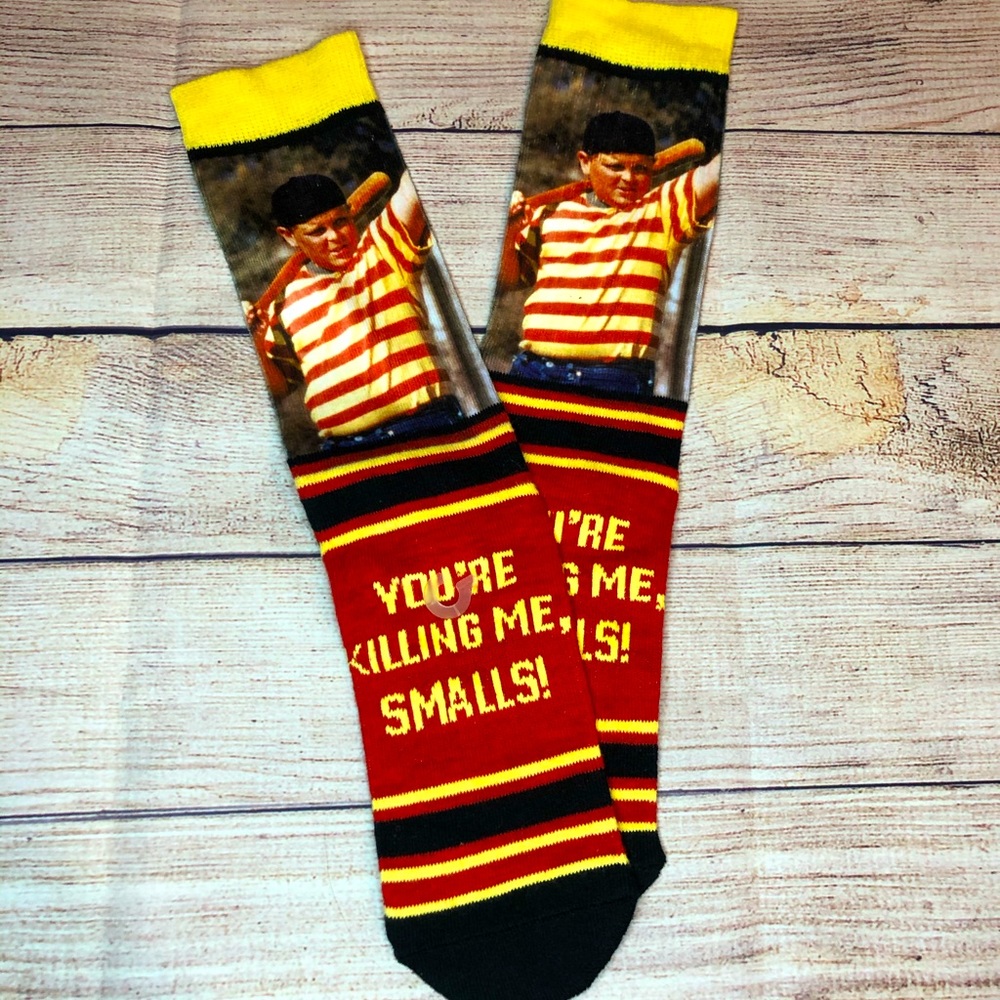 “RARE” You Killing Me Smalls Socks❤️💛🖤